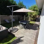 Maison Les Bains - Jacuzzi Et Piscine 앙데르노스레방